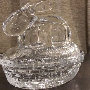 William Sabina Nested Crystal Bunny Rabbit